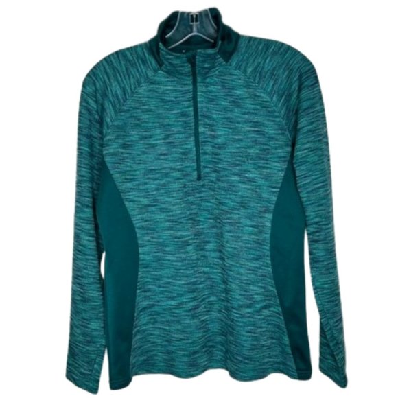 Columbia ‎Optic Got It III 1/4 Zip Pullover Omni-Wick Green - M - Picture 1 of 8